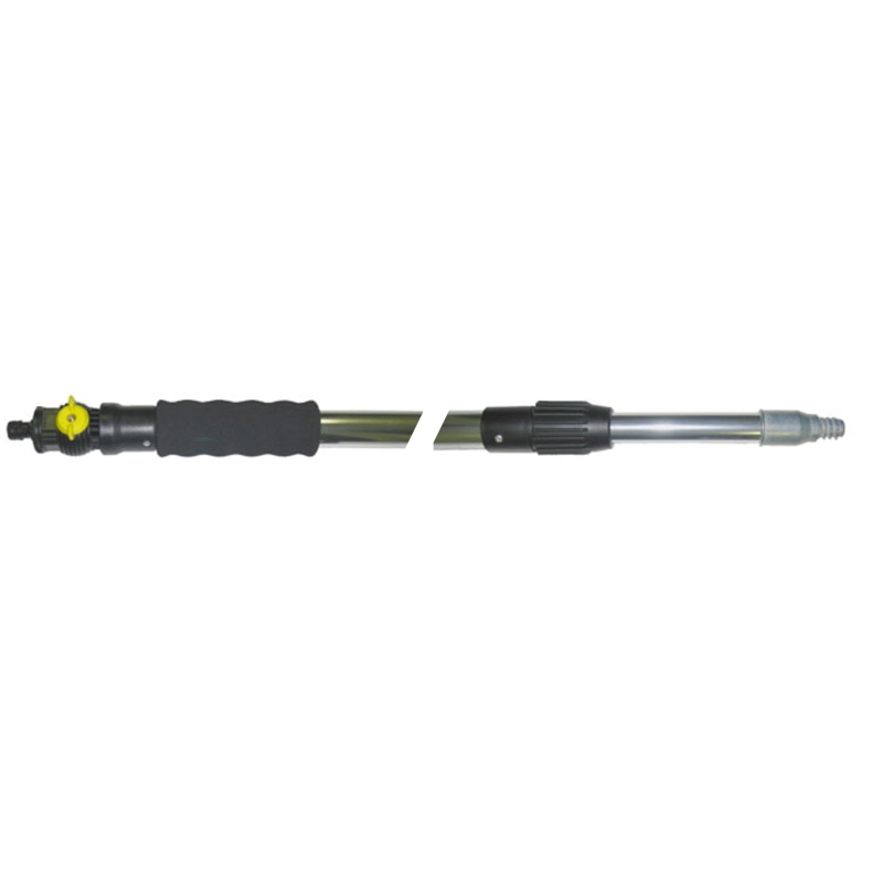MANCHE DE LAVAGE BASSE PRESSION ALUMINIUM TELESCOPIQUE LONGUEUR 2-4M A MANCHE DE LAVAGE BASSE PRESSION ALUMINIUM TELESCOPIQUE LONGUEUR 2-4M A
