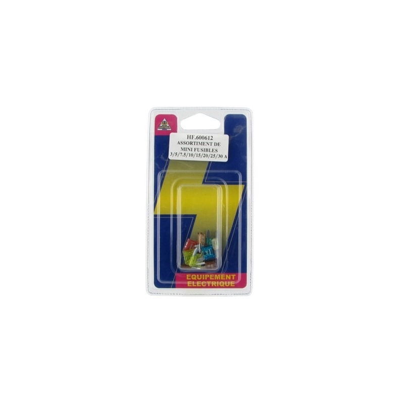 BLISTER DE 12 FUSIBLES MINI BLISTER DE 12 FUSIBLES MINI