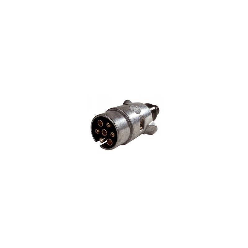 PRISE MÂLE 7 PÔLES 12V (12N) ALUMINIUM PRISE MÂLE 7 PÔLES 12V (12N) ALUMINIUM