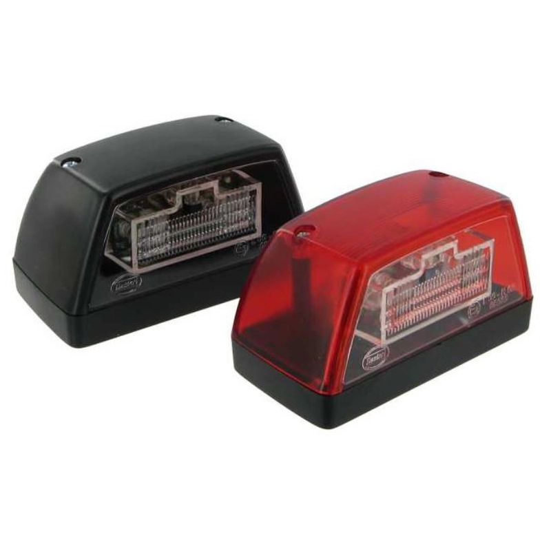 Éclaireurs de plaque avec position LED Éclaireurs de plaque avec position LED