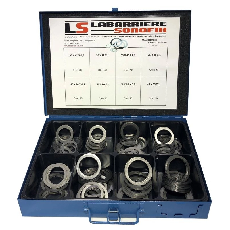 Coffret SONOFIX de 280 Rondelles de Calage