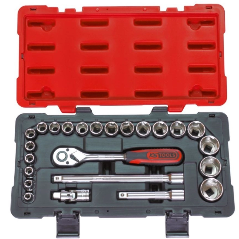 Coffret de douilles et accessoires ULTIMATE® 1/2'', 24 pièces Coffret de douilles et accessoires ULTIMATE® 1/2'', 24 pièces