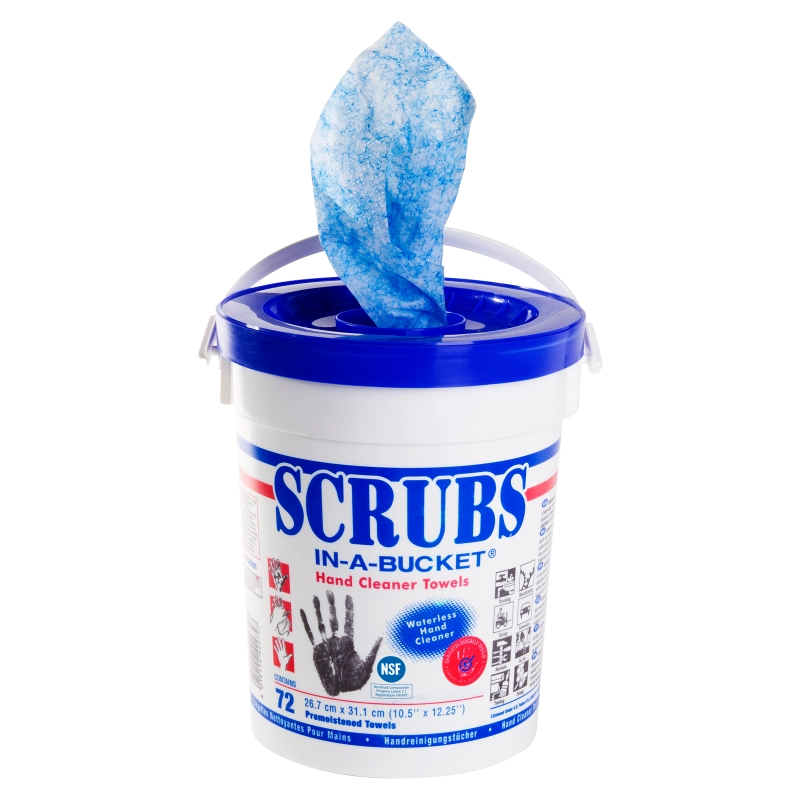 Pot de 72 lingettes SCRUBS Pot de 72 lingettes SCRUBS