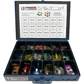 Coffret SONOFIX Métal Fusibles Mini et Maxi 290 pièces