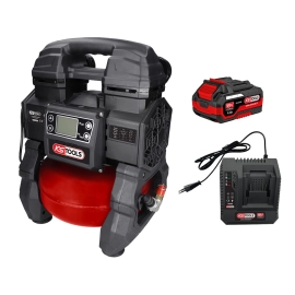 Compresseur portatif silencieux sur batterie 18V