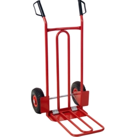 Diable avec bavette roues gonflables - 250 kg
