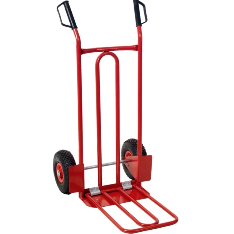Diable avec bavette roues gonflables - 250 kg