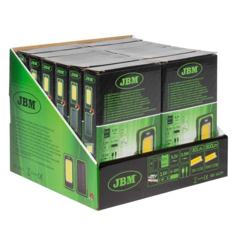 Projecteur LED rechargeable solaire et USBC Magnétique Projecteur LED rechargeable solaire et USBC Magnétique