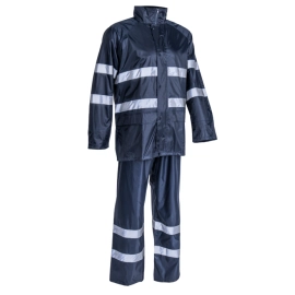 Combinaison de lavage pvc Marine en deux partie avec capuche