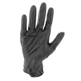 Boite de 100 gants nitriles texture diamant