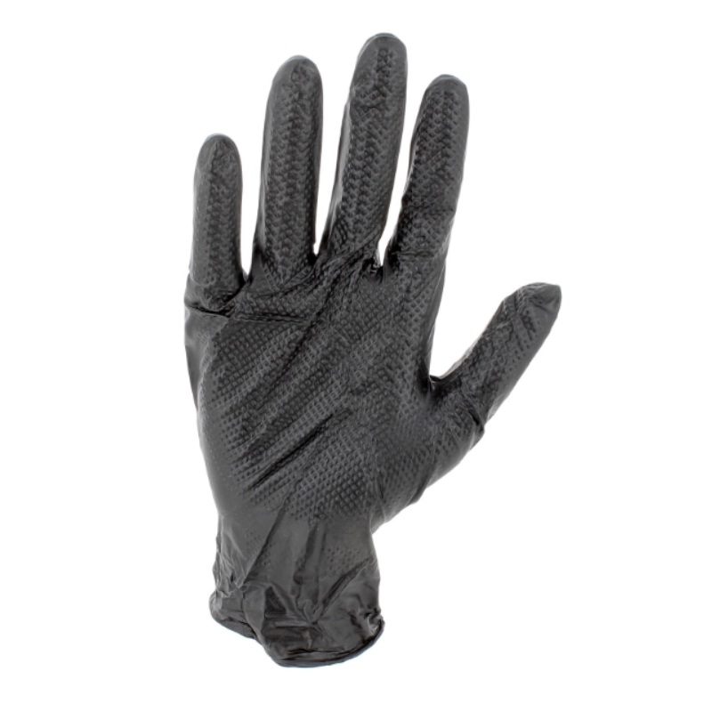 Boite de 100 gants nitriles texture diamant Boite de 100 gants nitriles texture diamant
