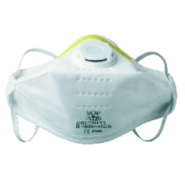 Boîte de 20 masques FFP1 pliable valve
