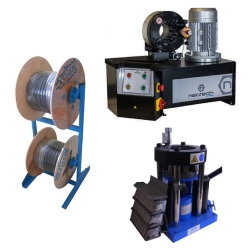 Matériels de Sertissage et Dénudage pour Flexible Hydraulique